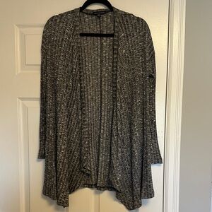 ✨ American Eagle Marbled Ribbed Knit Open Front Cardigan